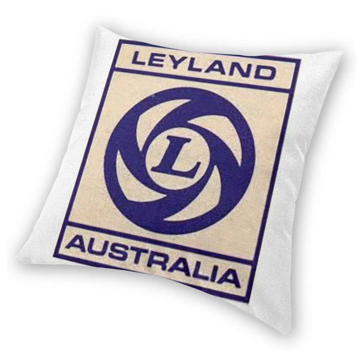 

Квадратная наволочка с логотипом British Leyland, полиэстеровая наволочка, декоративная удобная подушка на молнии для домашней спальни