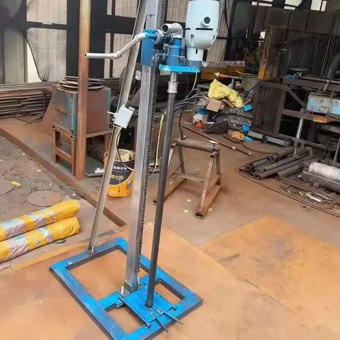 

Customized Electric Water Well Drilling Rig Stand-Mounted Hand-Held Portable High Torque Easy Operation Maintenance