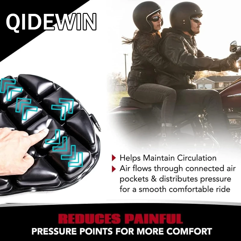 Air Pad Motorcycle Seat Cushion Cover Universal For R1200GS R1250GS For CBR600 Z800 Z900 For GSXR 600 750 For 390 ATV