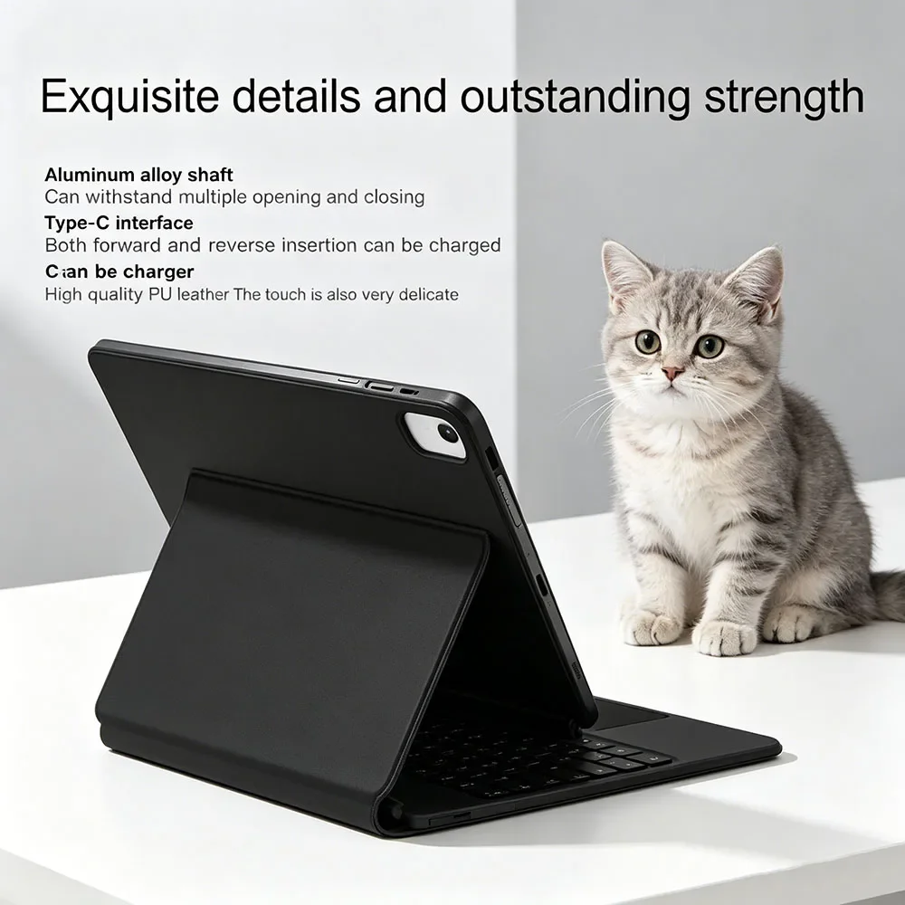 Premium TouchPad Magic Keyboard for IPad A16 11 Inch Universal IPad 10th Gen 10 9 IPad 11th Gen Backlit Smart Cover