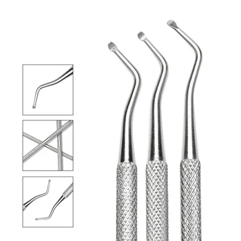 Ayak Tırnak Bakımı Kanca Batık Çift Uçlu Batık Ayak Düzeltme Kaldırıcı Dosya Manikür Pedikür Ayak Tırnaklarını Temiz Ayak Bakımı Aracı