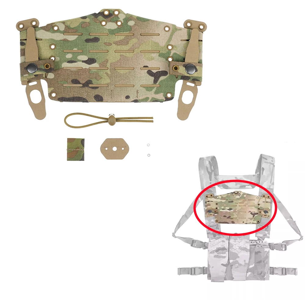 

Outdoor Tactical SS EUD Equipment Terminal Panel H Strap Navigation Expansion Base UA102