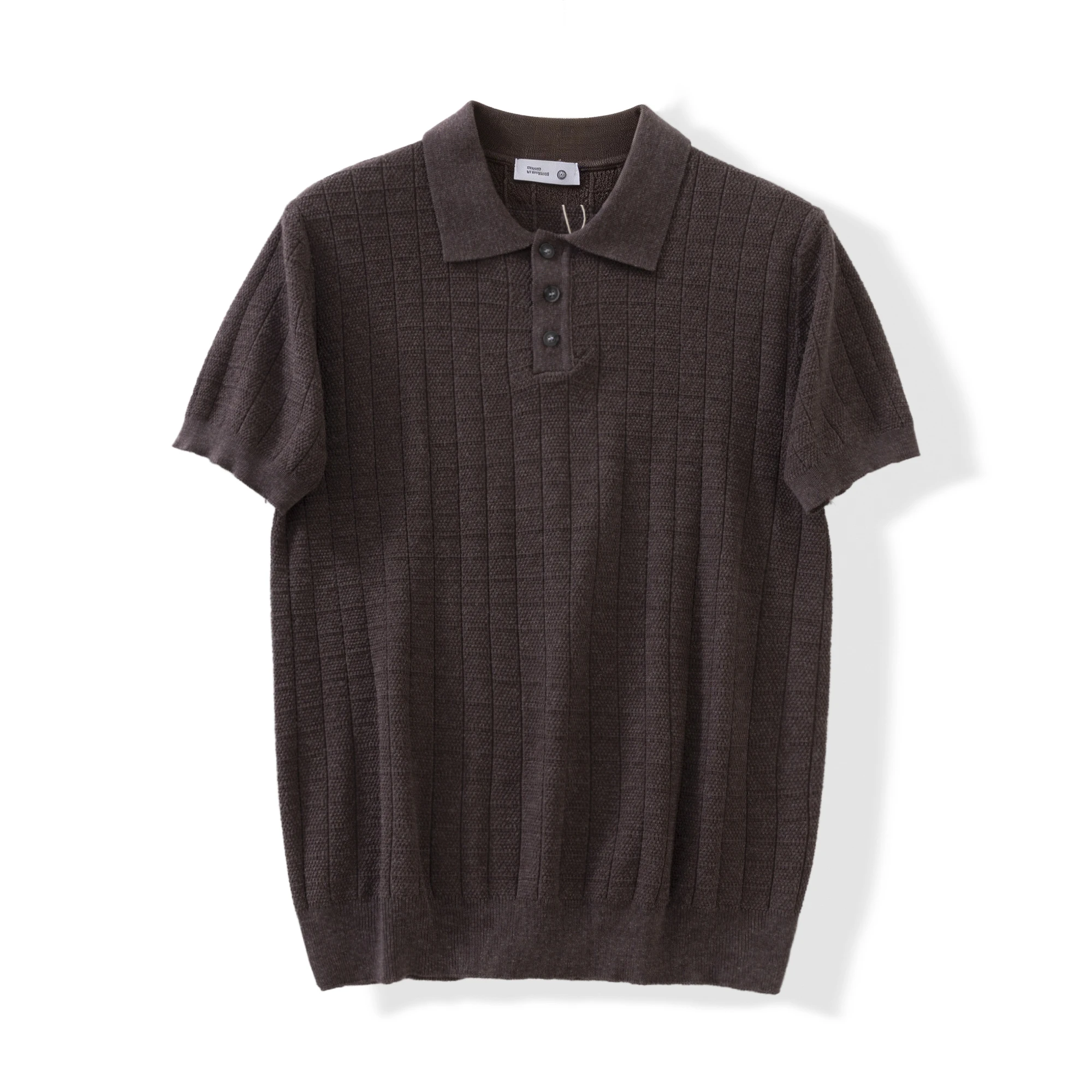POLO Shirt for Outdoor Rock Climbing, Hiking, Camping and Fishing. Fine Knitted Texture. Summer Short-sleeved Knitted POLO