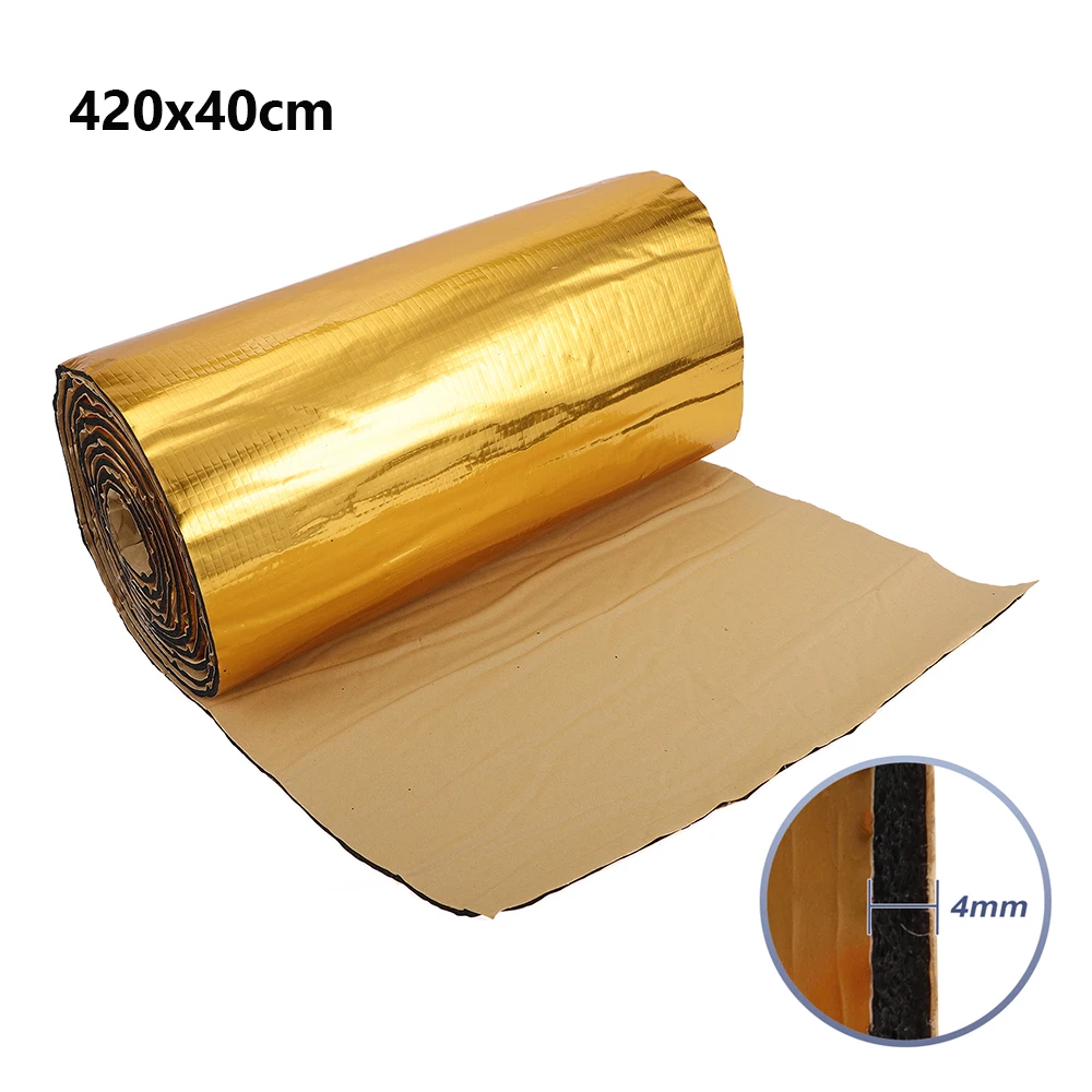 4mm 420x40cm Gold