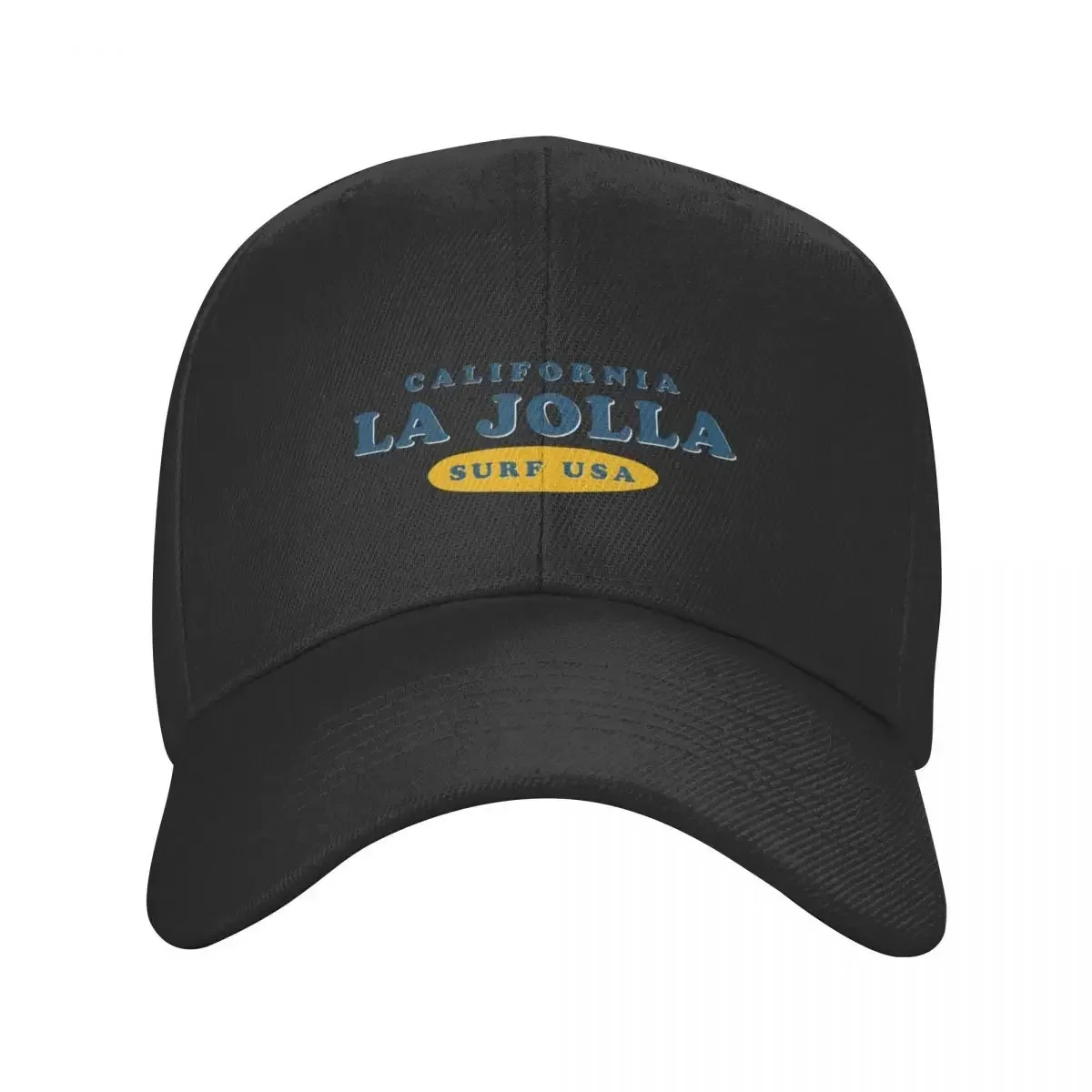 La Jolla California Vintage Retro Surf USA Travel Vacation Summer Sunset Beach Baseball Cap Sun Cap Caps For Men Women's