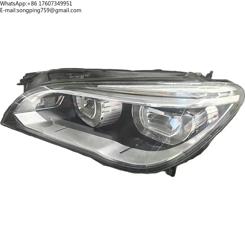 Original factory-installed LED headlights for the 13-16 BMW 7 Series F02 headlight assembly