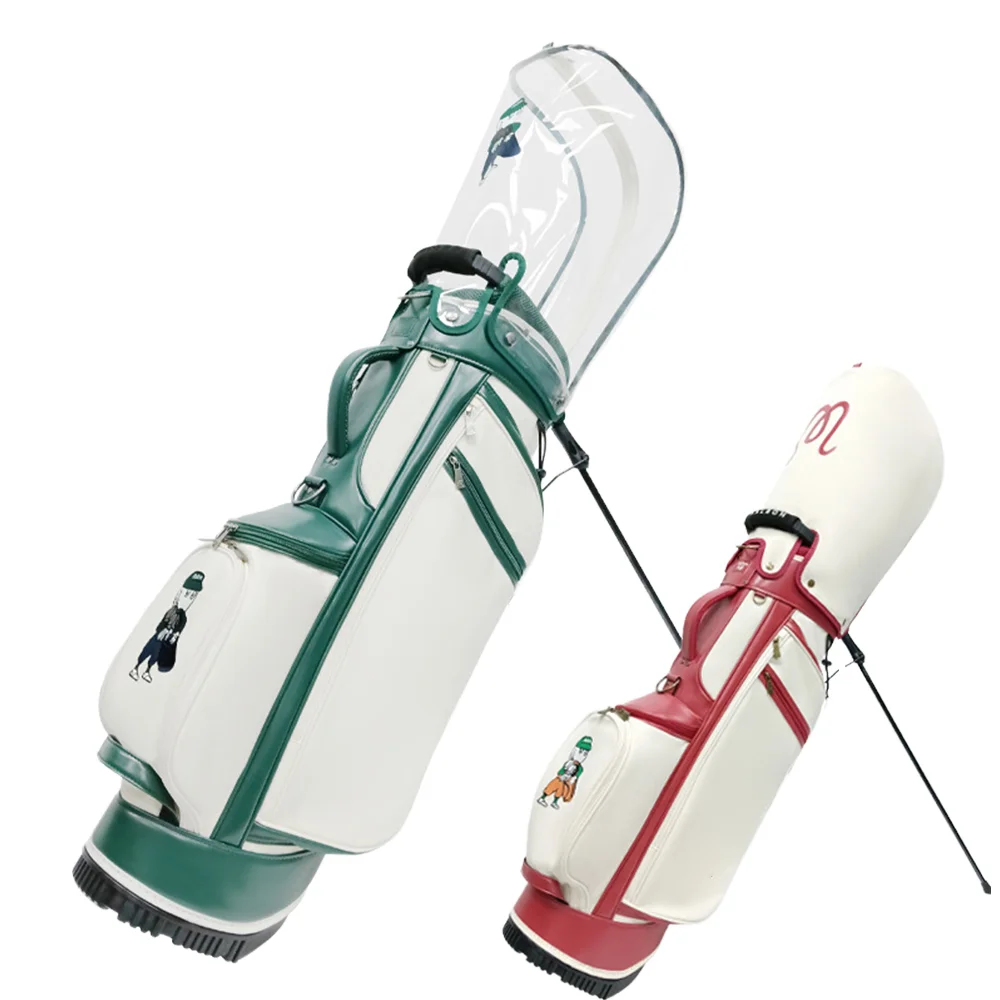 

Custom Classic Style High Capacity Multi-Functional Golf Bag Made From Durable PU Material