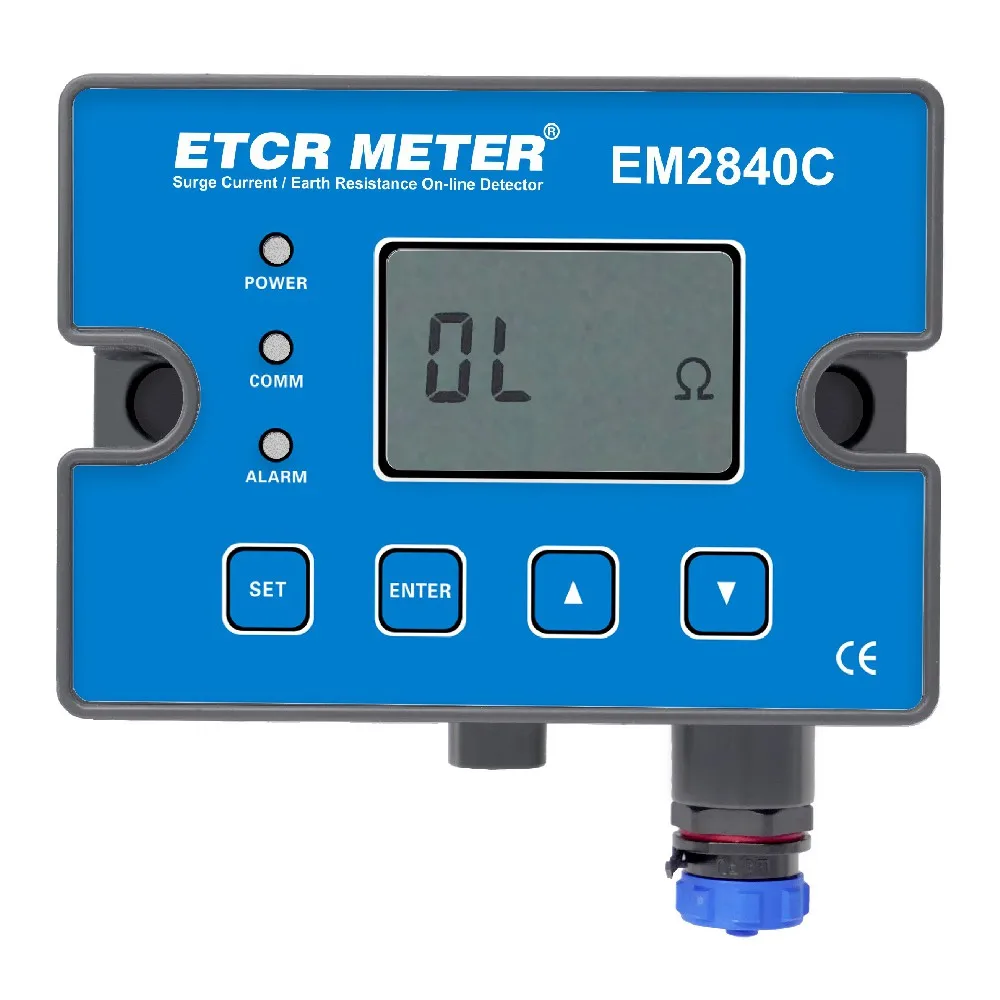 ETCR2840C EM2840C Lightning Strike Current Earth Online Detector Intelligent SPD Lightning Monitoring Module 200Ω 20A RS485