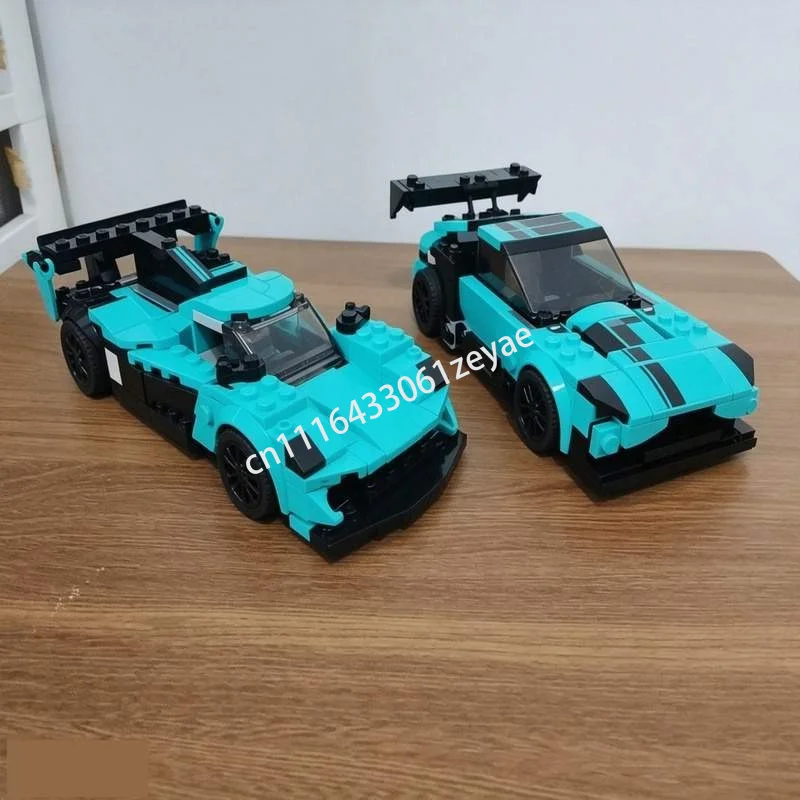 420PCS High Performance Hypercar Racing Cars MOC Custom Building Blocks Model Creative Assembly Educational Toy Collection Gift