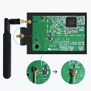 Greluma 2x8dBi 2.4/5/5.8GHz Double Bande WiFi RP-SMA Antenne 2xU.FL/IPEX vers RP SMA Femelle Pigtail Câble pour Mini Carte PCIe Routeurs sans Fil PC Répéteur Bureau FPV UAV Drone P-S4 Construire