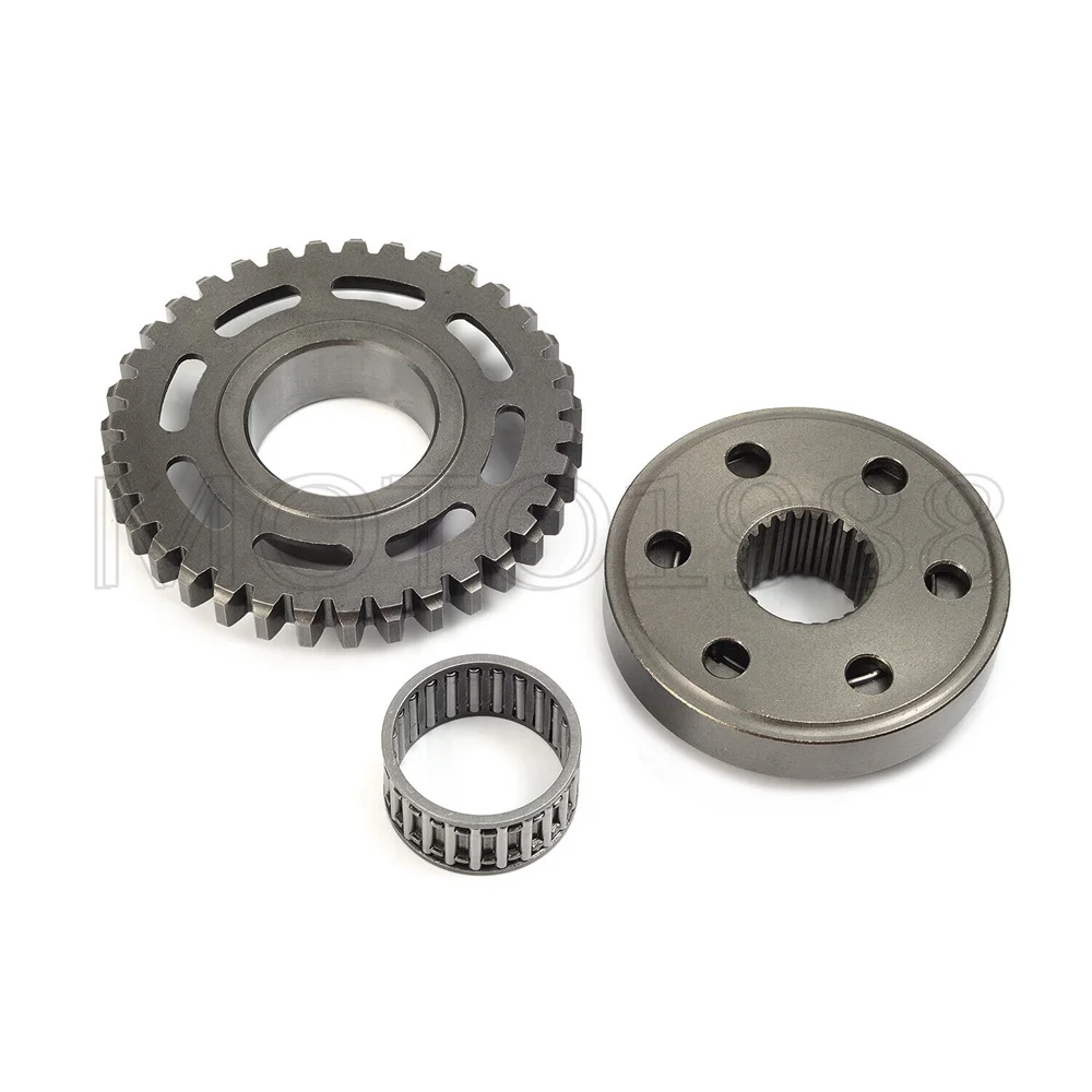 Starter Clutch And Driven Gear Reduction Gear For Honda CRF 450X 2005-2016 TRX 450ER 2006-2014