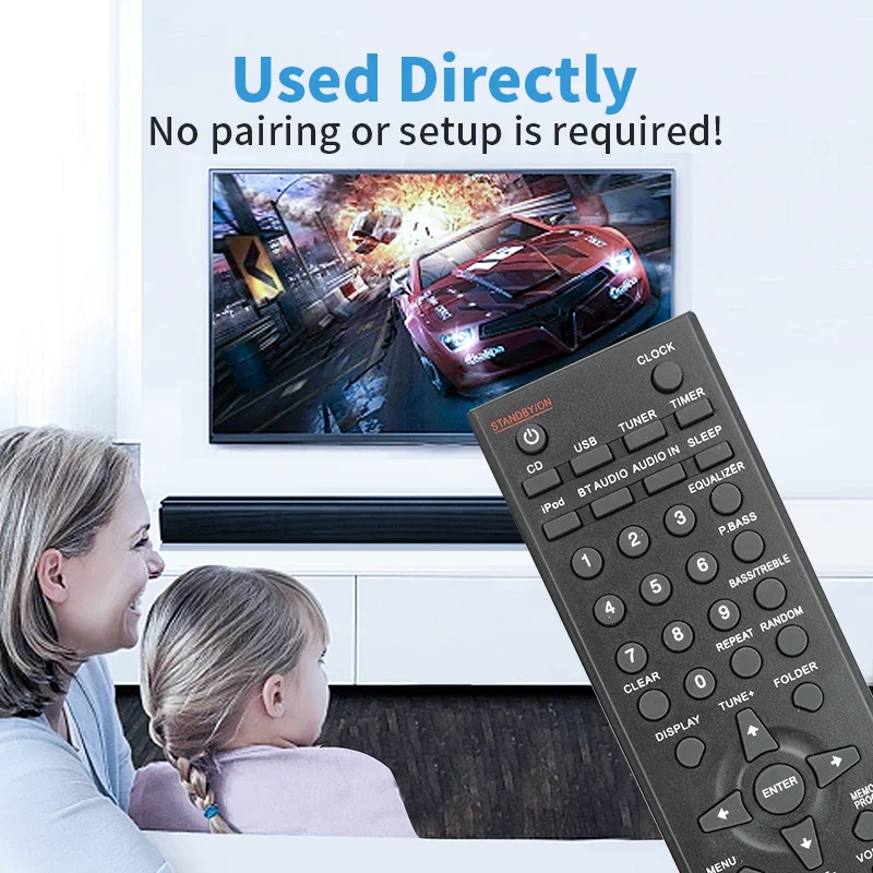 AXD7715 Remote Control Compatible With Pioneer AV Receiver X-SMC11 X-SMC22 X-HM50-S X-HM51-S X-SMC11-S X-SMC12-S X-SMC22-S