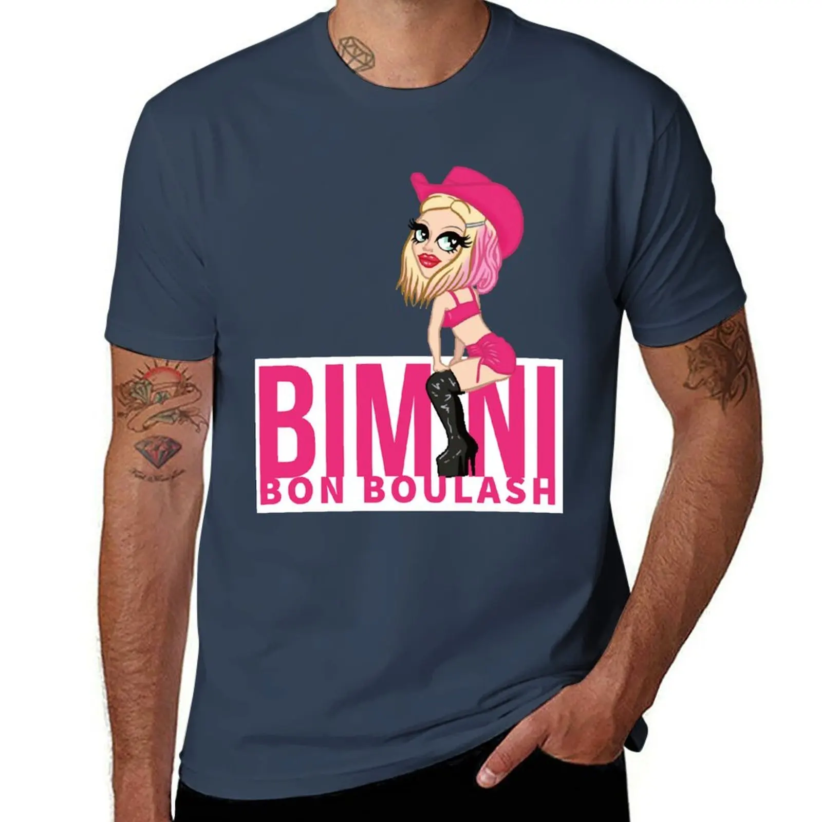 

Idea Birthday Race Rupauls Bimini Gifts For Drag Gifts Uk Bon Boulash T-Shirt Casual Pattern Print Tee Shirt