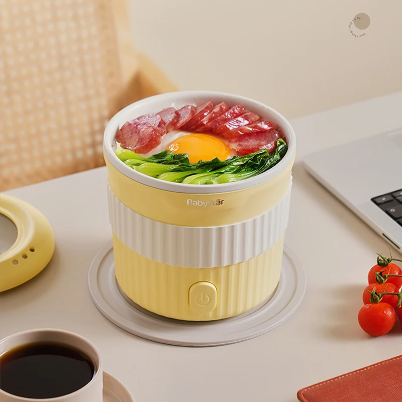 

1L Electric Cooker Portable Mini Rice Cooker Mini Kitchenware Electric Hot Pot Small Noodle Pot Function Pot Dormitory Hot Pot