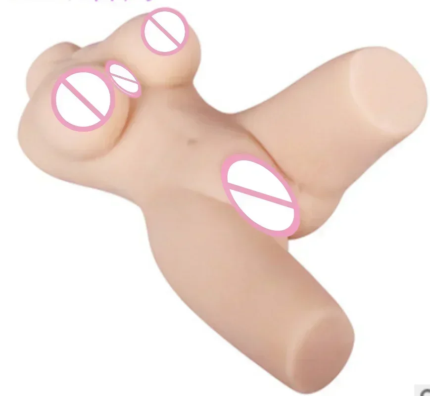 Vaginale realistische Textur-Masturbation für Männer, männlicher Masturbator, Tasse, weich, Deep Throat, echtes Analsexspielzeug mit großen Brüsten, Gesäß