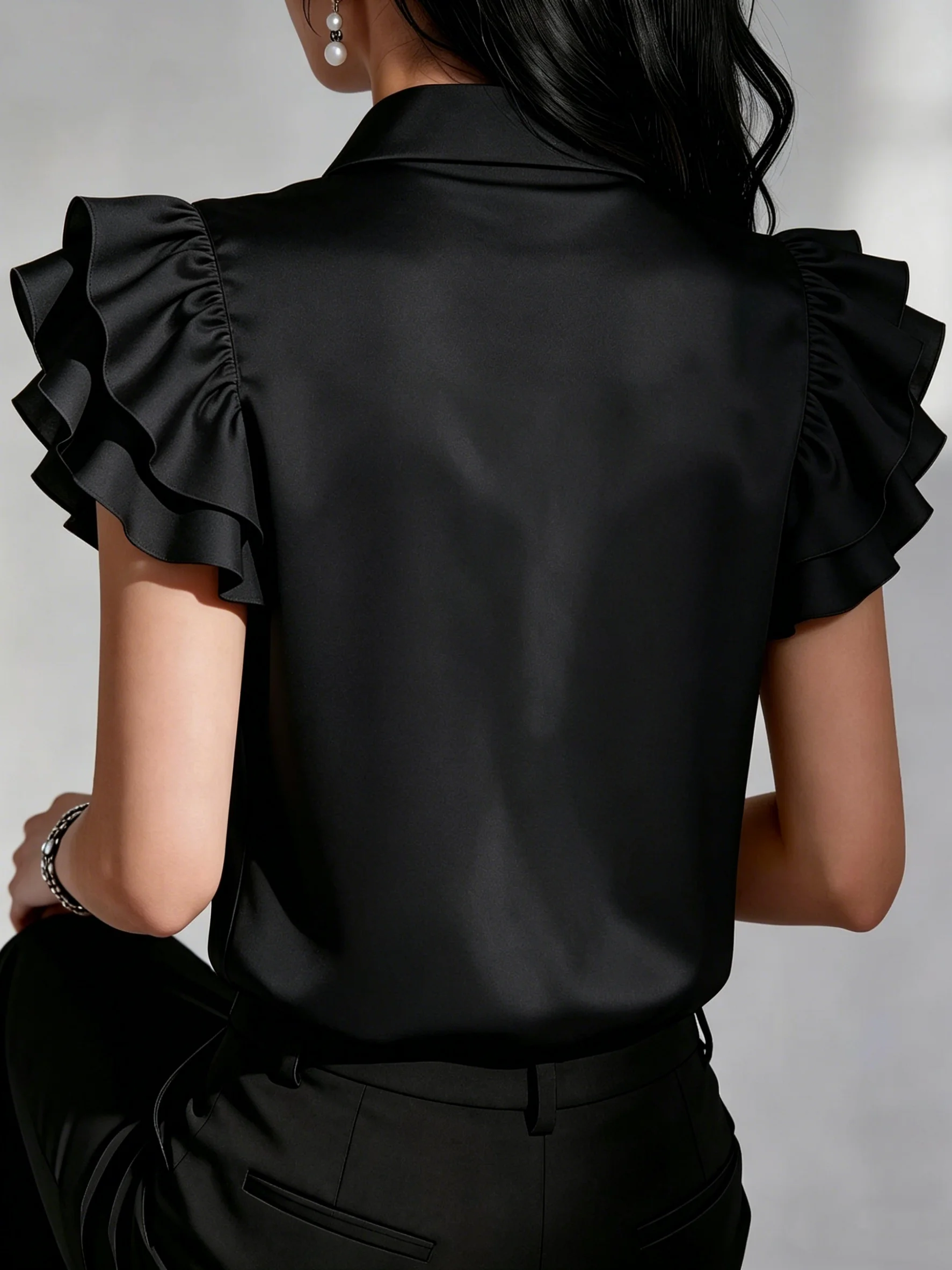 Thumbnail 4 - #15 Trending Office Work Blouses Right Now