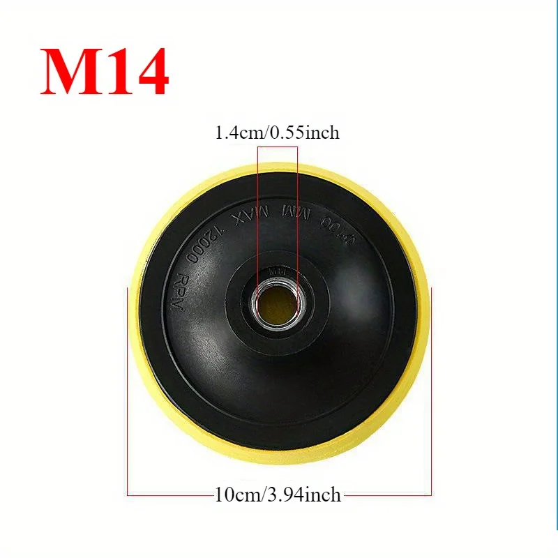 4pcs Three Step Water Grinding Plate, Stone Polishing Plate, No. 123 Fast Grinding Plate, Marble Granite 4-inch Flipping Plate