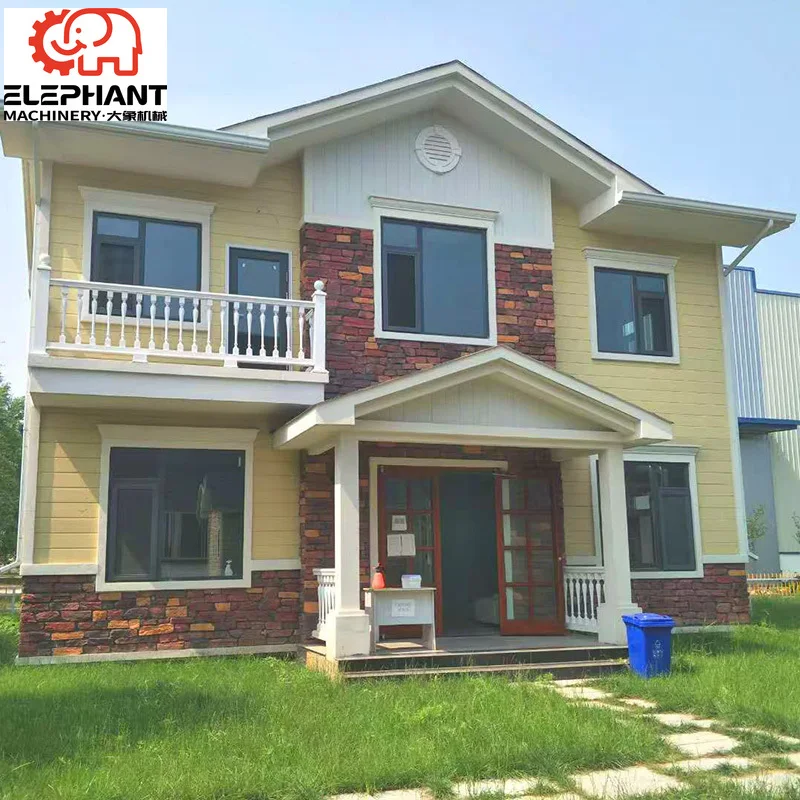 Sandwich Wall Panel Prefabricated Light Steel Frame Villa Steel Structure House Luxury Villa House Prefab House Container