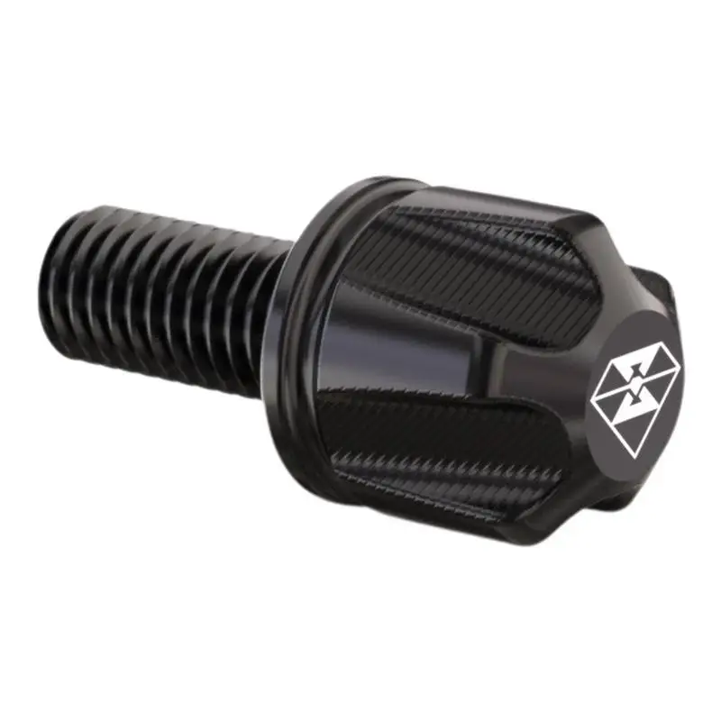 M8 Thread Clamping Knob Quick Release Seat Screw With Knurled Grip M8 Hand-tightened Aluminum Alloy Seat Bolt Screw Motorcycle