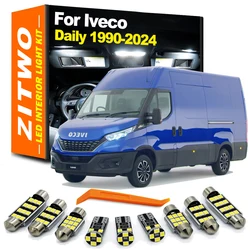 ZITWO LED Interior Dome Map Reading Light Kit For Iveco Daily Bus Box Van 1990- 2018 2019 2020 2021 2022 2023 2024 Accessories