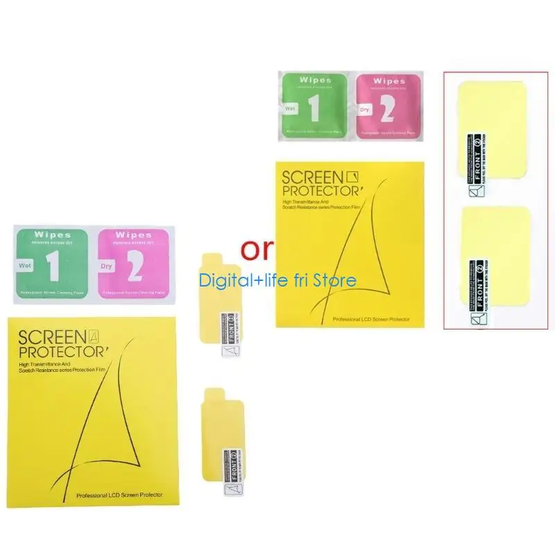 E06D 2 قطعة لهاتف هواوي هونور باند 6 واقي شاشة مضاد للخدش Smartband Co