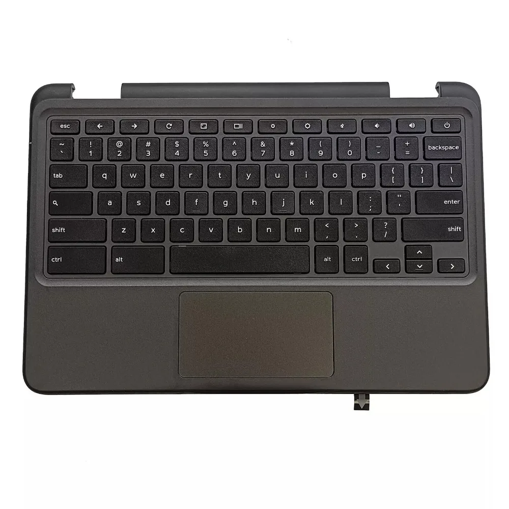 nuovo-per-dell-chromebook-11-3100-palmrest-upper-case-tastiera-touchpad-0tk87m