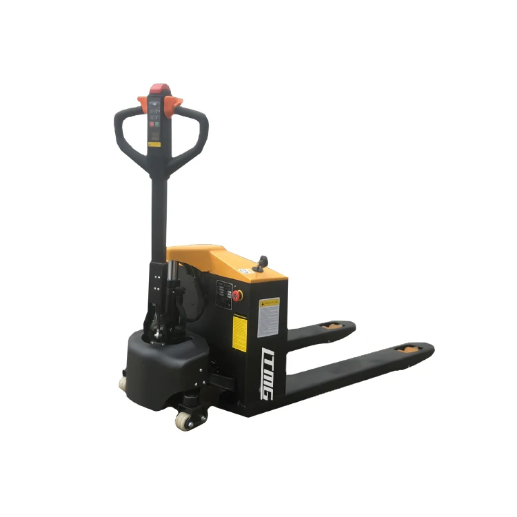 

New Style 1.5t 1.8t 2.0t 3300lbs Full Electric Pallet Truck ELEP-15A lithium battery power pallet jack LTMG Brand