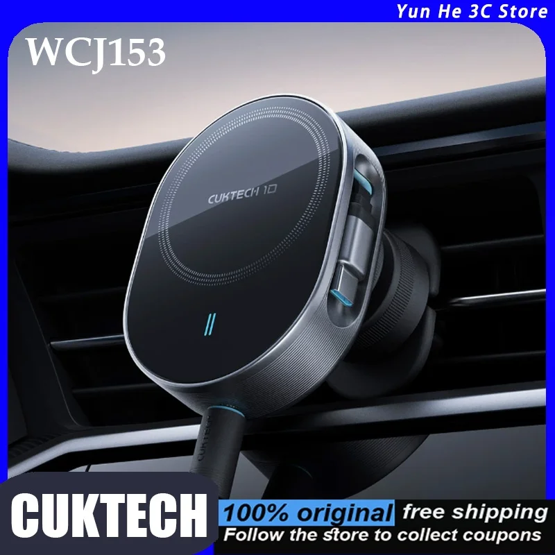 cargador-inalambrico-magnetico-para-auto-cuktech-10-wcj153-90w-de-alta-potencia-cable-tpe-retractil-de-aprox-70cm-para-carga-rapida-de-telefonos-en-el-auto