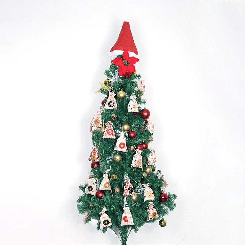 72Pcs Kerst Nummer Stickers Ronde Envelop Stickers Diy Scrapbook Cadeaupapier 2022 Kerstversiering Label