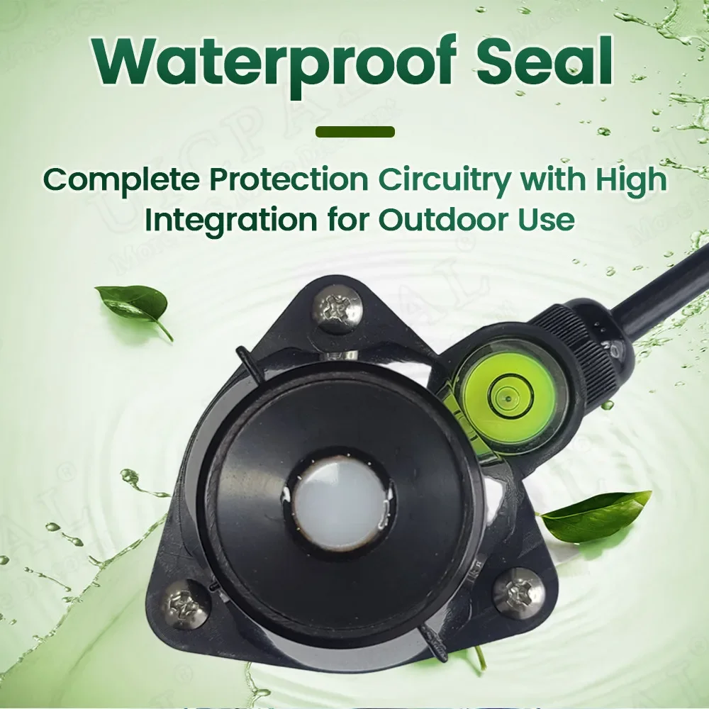 Ambient Light Illuminance Sensor Module 400-1100NM Sunlight Intensity Transmitters Measuring 0-200000LUX 4-20mA RS485 Modbus