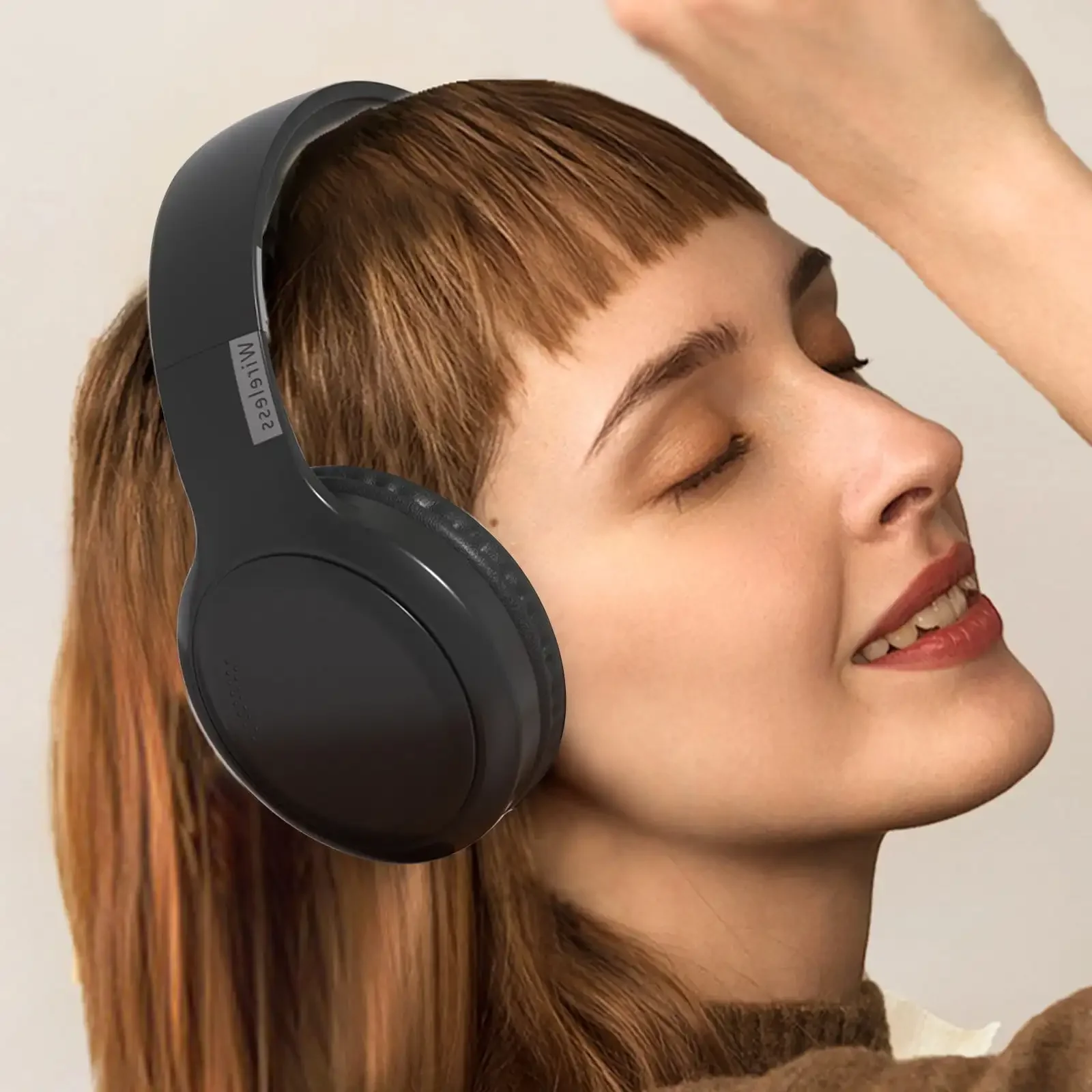 سماعات بلوتوث صوت ستيريو لتميز الصوت بدون أسلاك واتصالات واضحة، للتمرين