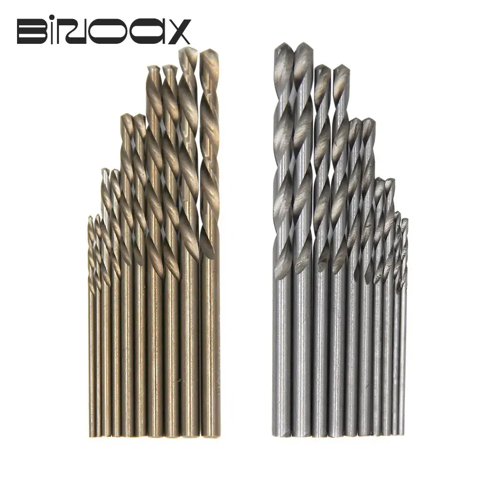 Binoax M35 zestaw wierteł kobaltowych narzędzia do obróbki drewna 10 Pcs HSS Twist