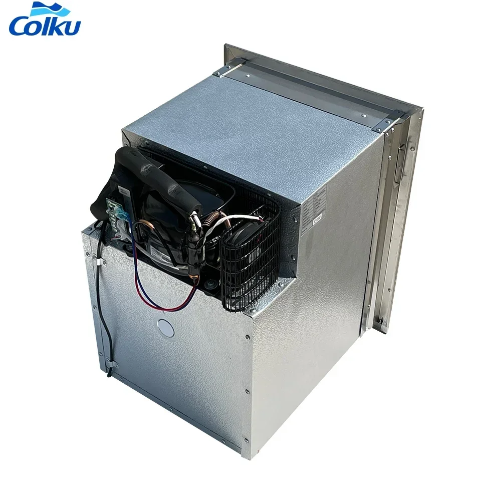 Hot selling 40L 50L DC 12 24V mobile marine RV independent in car refrigerator compressor refrigerated box