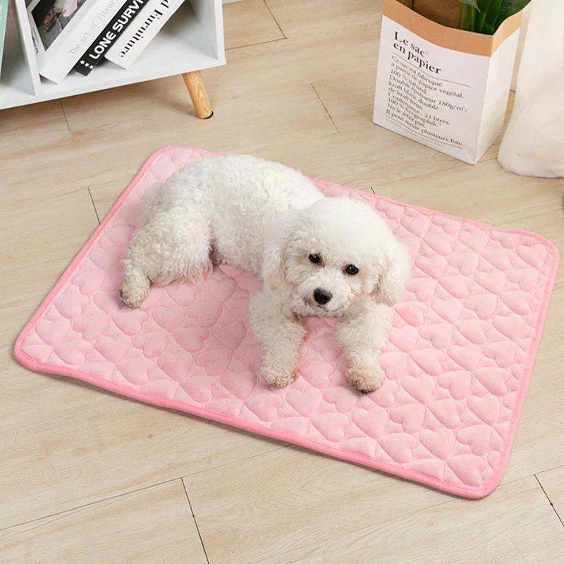 Washable Pet Sleeping Bed Mat for Small Medium Dogs Thicken Warm Pet Mat Dog Bed Teddy Corgi Pets Sleeping Mat Dog Accessories