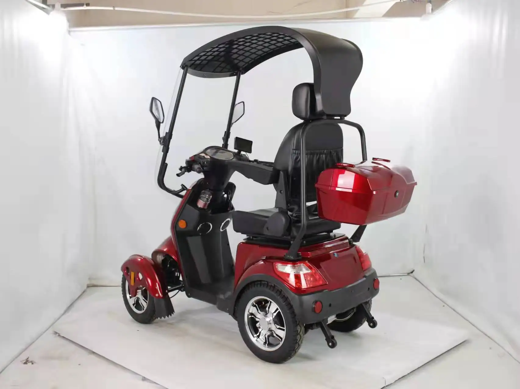 Hot Sale Electric Tricycle 500W Four Wheel Trike CE With For Adult Passenger And Cargo Carry