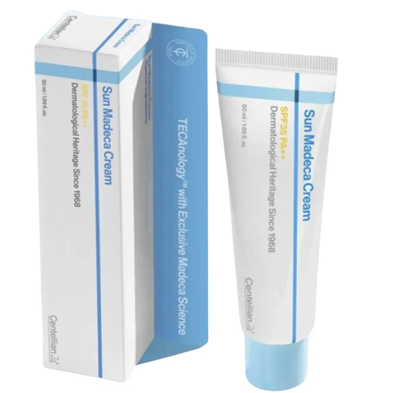 SPF35 PA++ Centellian 24+ Sun Madeca Cream Centella Asiatica Facial Sunscreen Moisturizer Repair Soothe Sensitive Skin Sunscreen