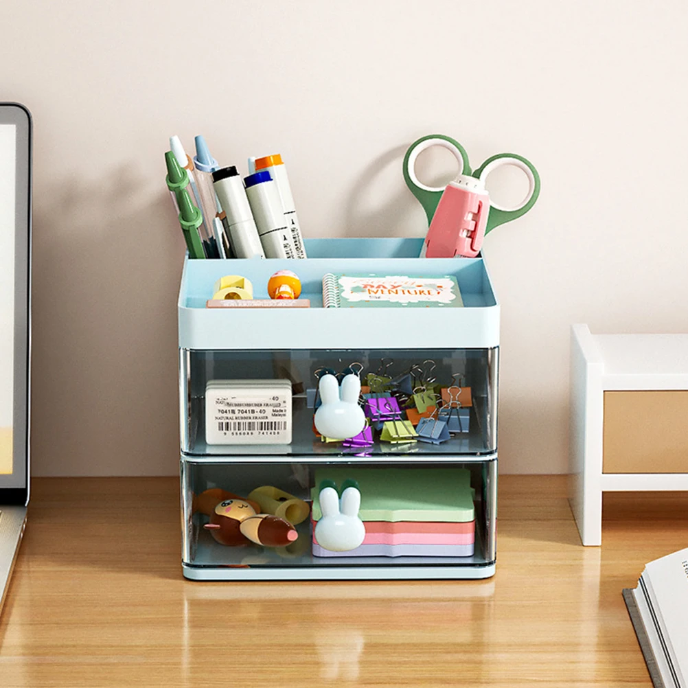 

Outdoor Drawer Storage Box Travel Office Desk Stationery Drawers Pp Small Organizer with