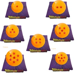 Dragon Ball 7.6CM Z Big Size 1&2&3&4&5&6&7 Star Crystal Balls Z Action Figures Toys For Chlidren New In Box