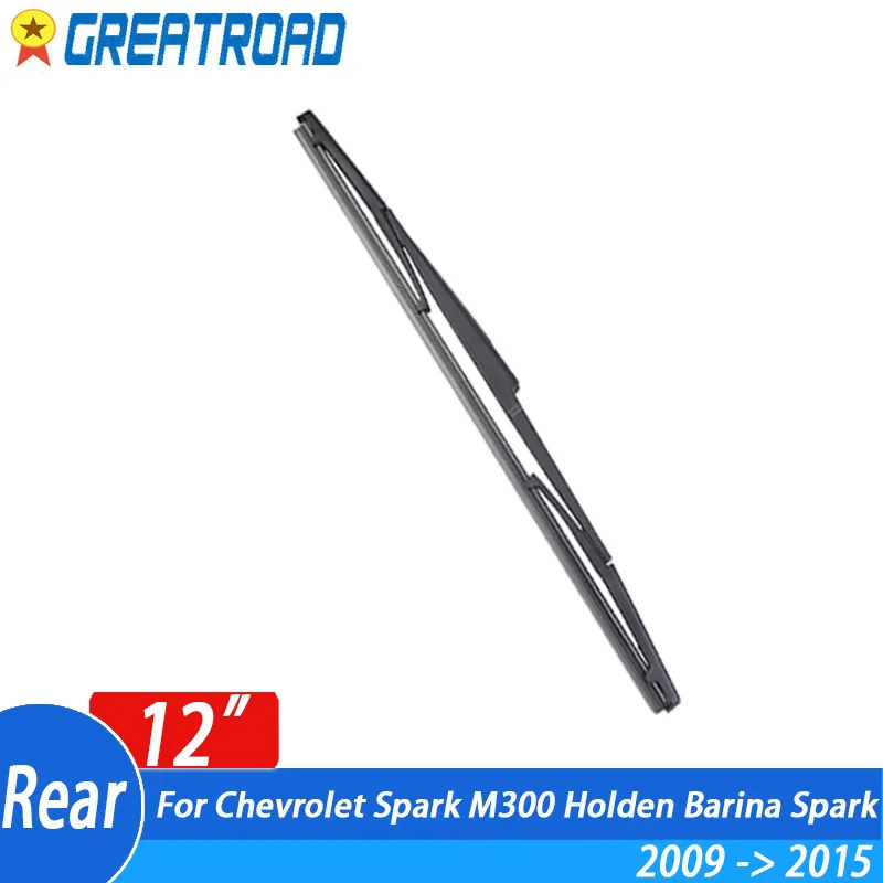 

Wiper 12" Rear Wiper Blade For Chevrolet Spark M300 Holden Barina Spark 2009 - 2015 2014 2013 Windshield Windscreen Rear Window