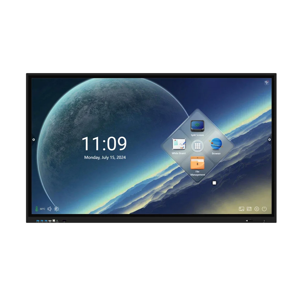 Smart whiteboard 75-inch interactive whiteboard touch screen LCD smart education conference board
