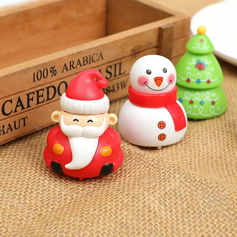 

1Pc Mini Christmas Tree Snowman Santa Claus Ornament Xmas Presents Home Decor For Kids Christmas Party Decorations New Year Gift