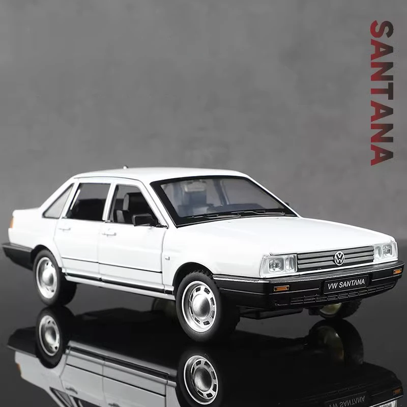 

1:24 Santana Alloy Model Car Toy Diecasts Metal Casting Sound and Light Car Toys For Children Vehicle