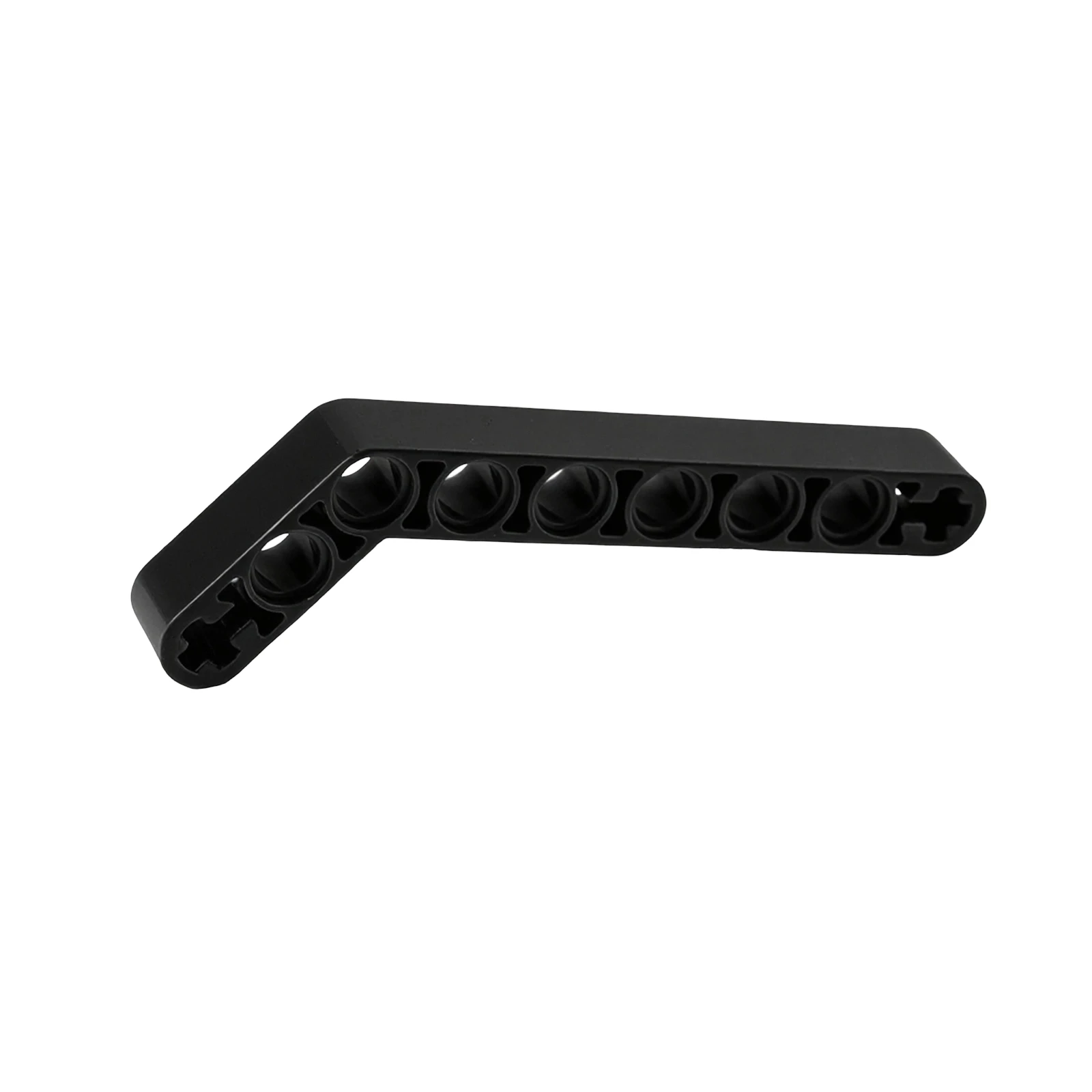 50PCS 32271 1x9 Hole Technology Building Blocks Parts 7x3 Curved Arm Perforated Assembly Toys MOC Bricks Modified Accessories