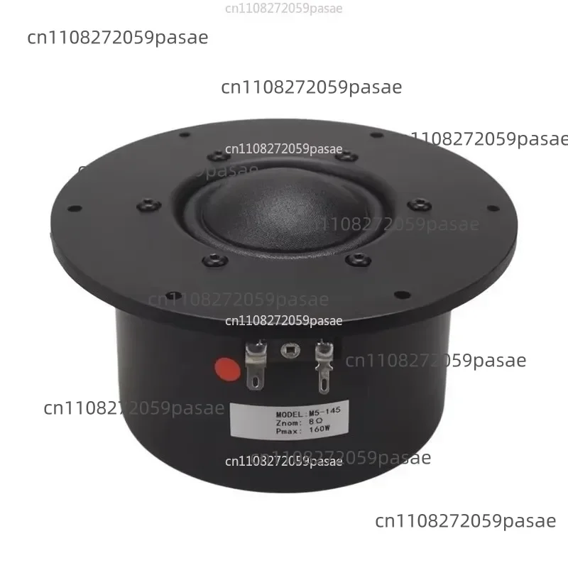B-1012 HIFI M5-145 5.5 Inch Dome Top Pure Midrange Speaker 50MM Voice Coil Mid Bass Speaker 60W 8Ohm 1PCS