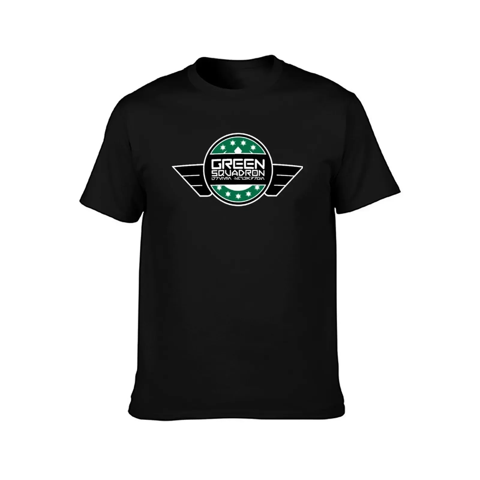 Green Squadron Logo T-Shirt plain customs fitted t shirts for men