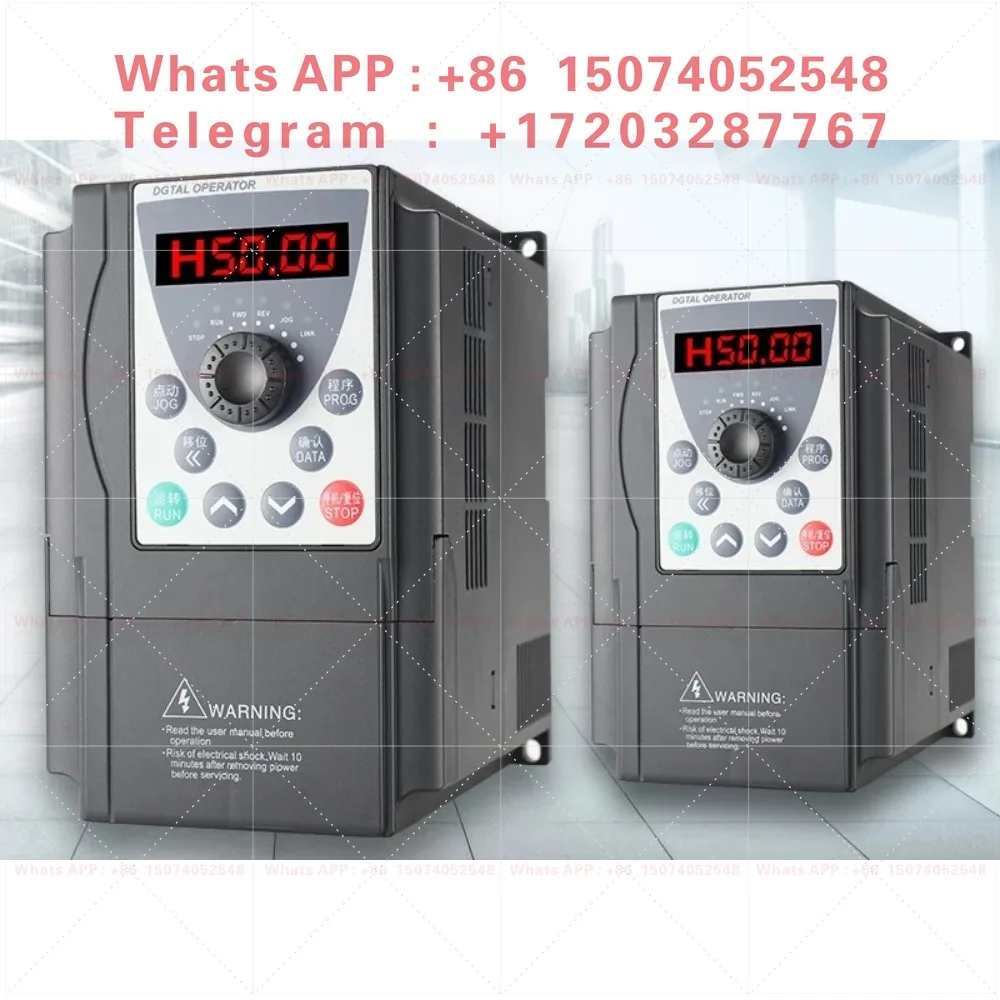 Single-phase 220V inverter 0.75kw-1.5kW-2.2 fan water pump single input single output motor governor