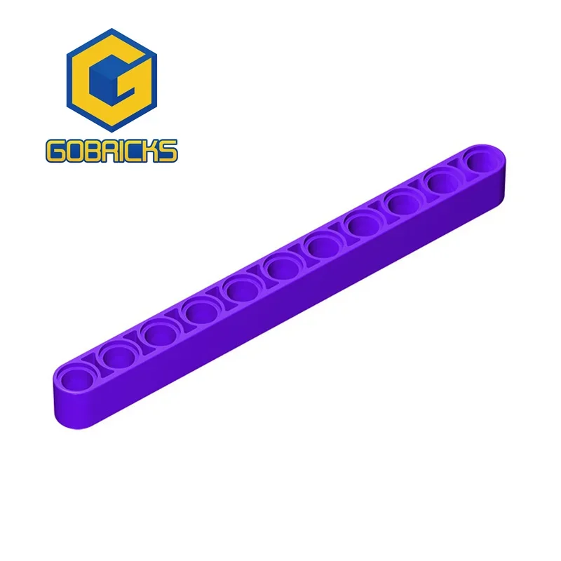 Gobricks 1 Pcs MOC Technic Beam 1 x 11 Thick Bricks Compatible With 32525 64290 Model Building Blocks Parts Kids Assembly Toys