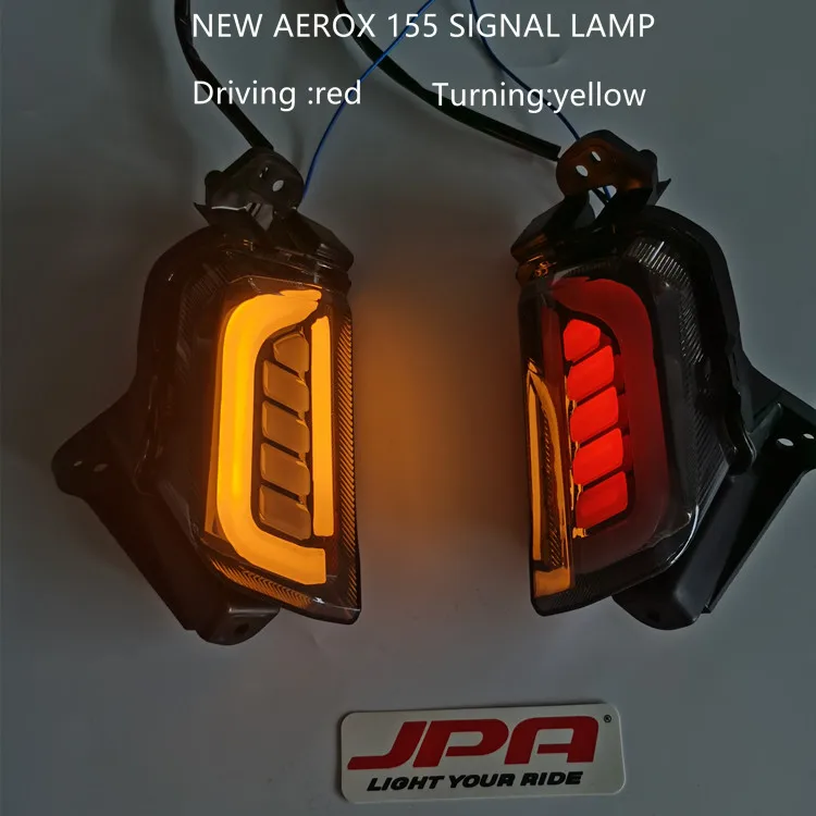 جديد تعديل JPA LED بدوره ضوء ايروكس 155 NVX L 155 2021 مصباح إشارة لملحقات الدراجات النارية