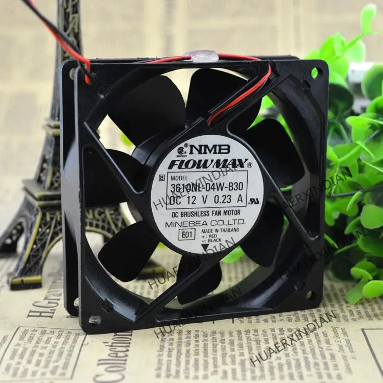 جديد 3610NL-04W-B30 12V 0.23A 9025 9 سنتيمتر 2 التبريد مروحة الجمعية عدة