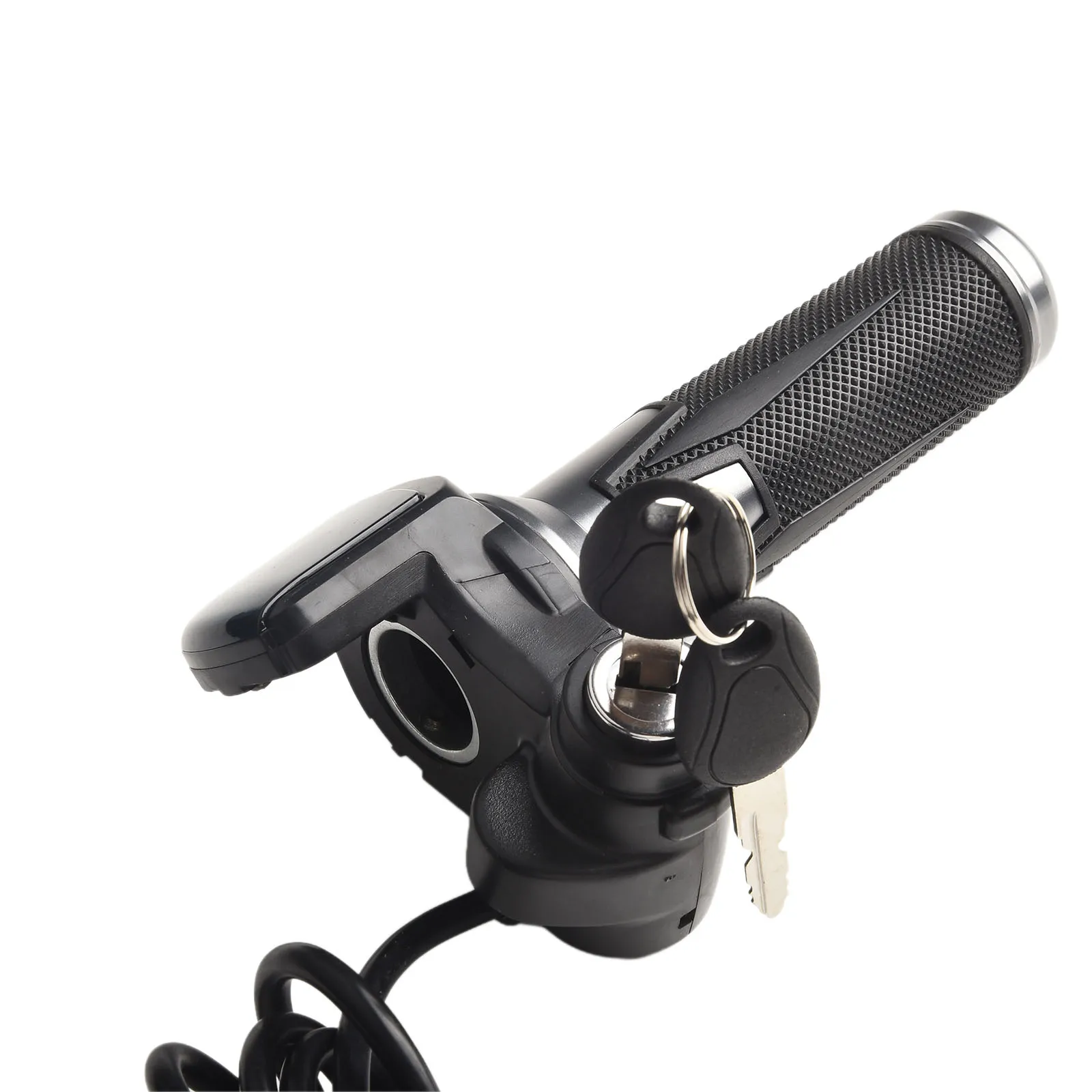 

6pin Throttle 48v Ebike Throttle For Ebike For Electric Bike Round Color Screen Current Speed Status For Scooter